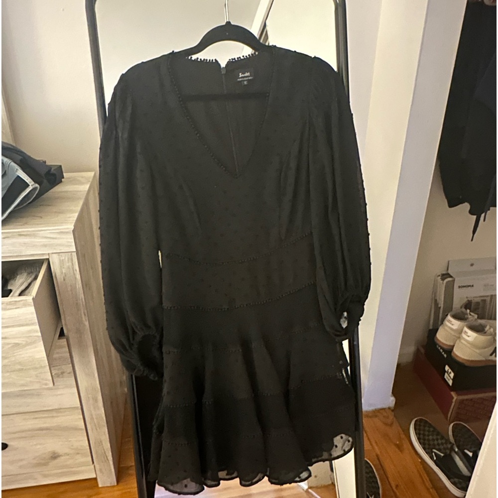 Bardot black dress